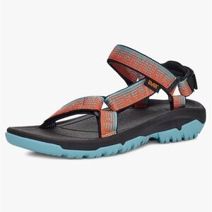 Teva Women's Hurricane Xlt2 Sandal: color Atmosphere Carrot/Blue Mirage